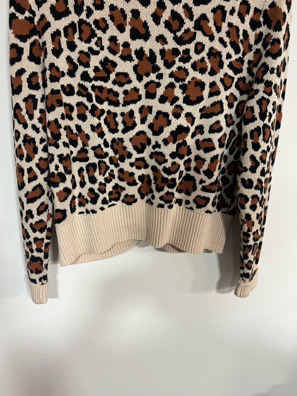 CAbi Style 4289 Nine Lives Leopard Cardigan Sweater - Picture 9 of 13